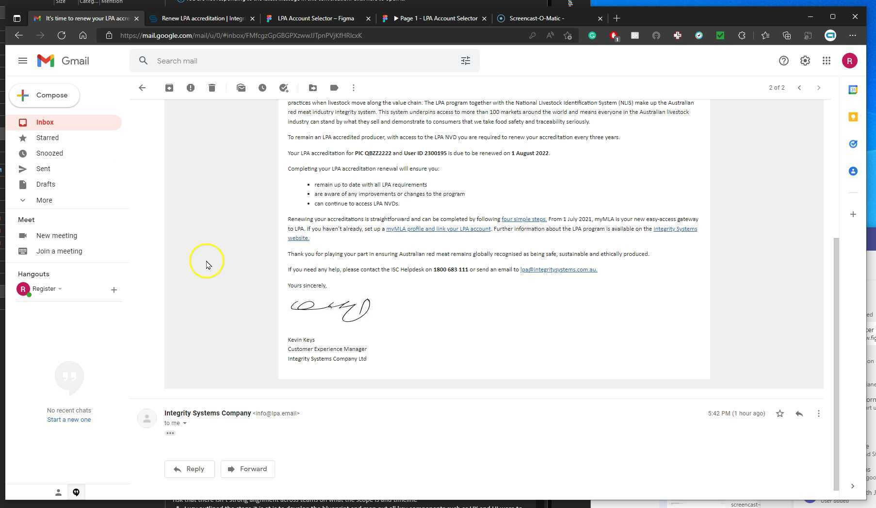 Fast account creation and linking