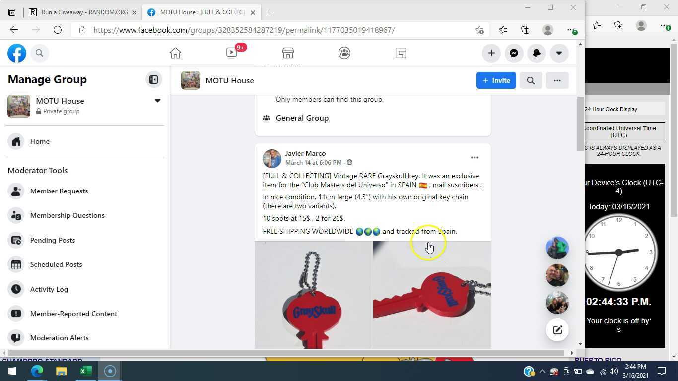 MOTU Key