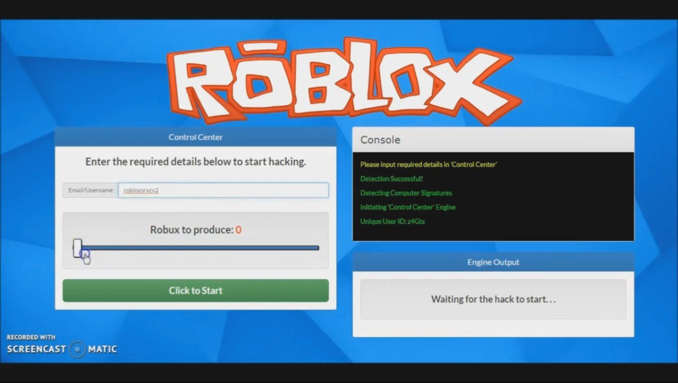 The Best Robux Hack Published In 2017