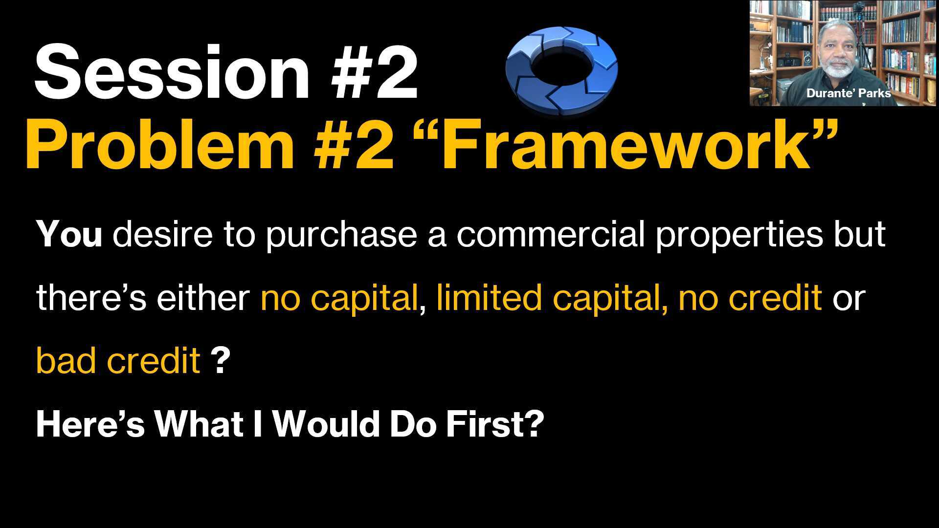 Session2 -Problem 2-100%Financing