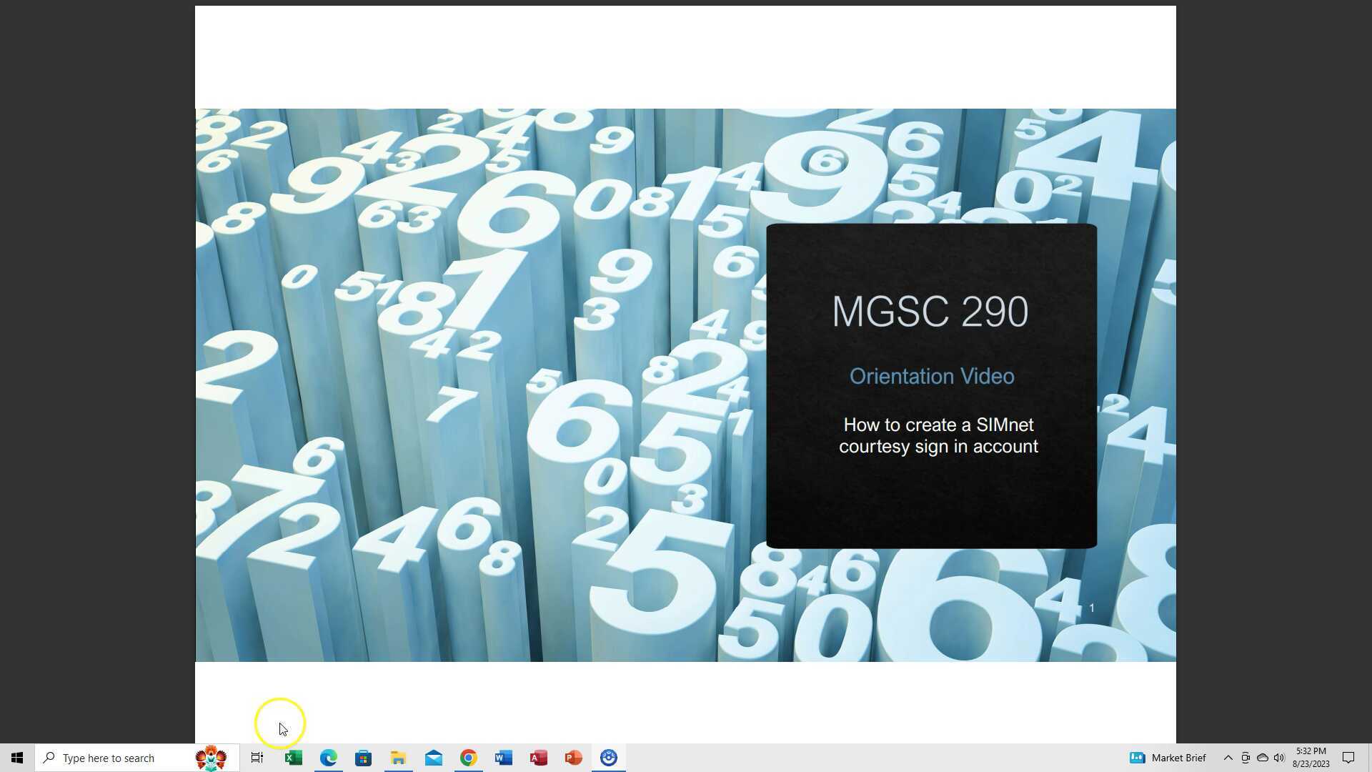 Create Courtesy Account