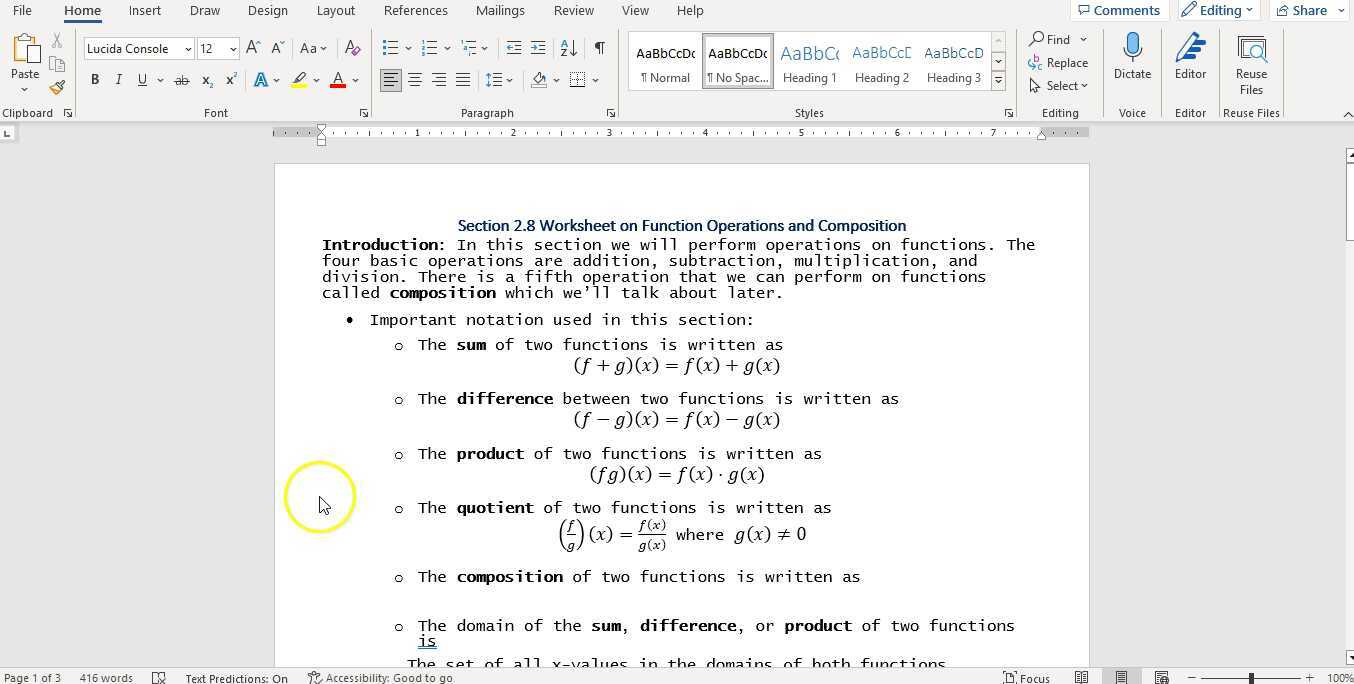 Sec 2 8 Find The Sum Difference Product And Quotient Of Two sec-2-8-find-the-sum-difference-product-and-quotient-of-two