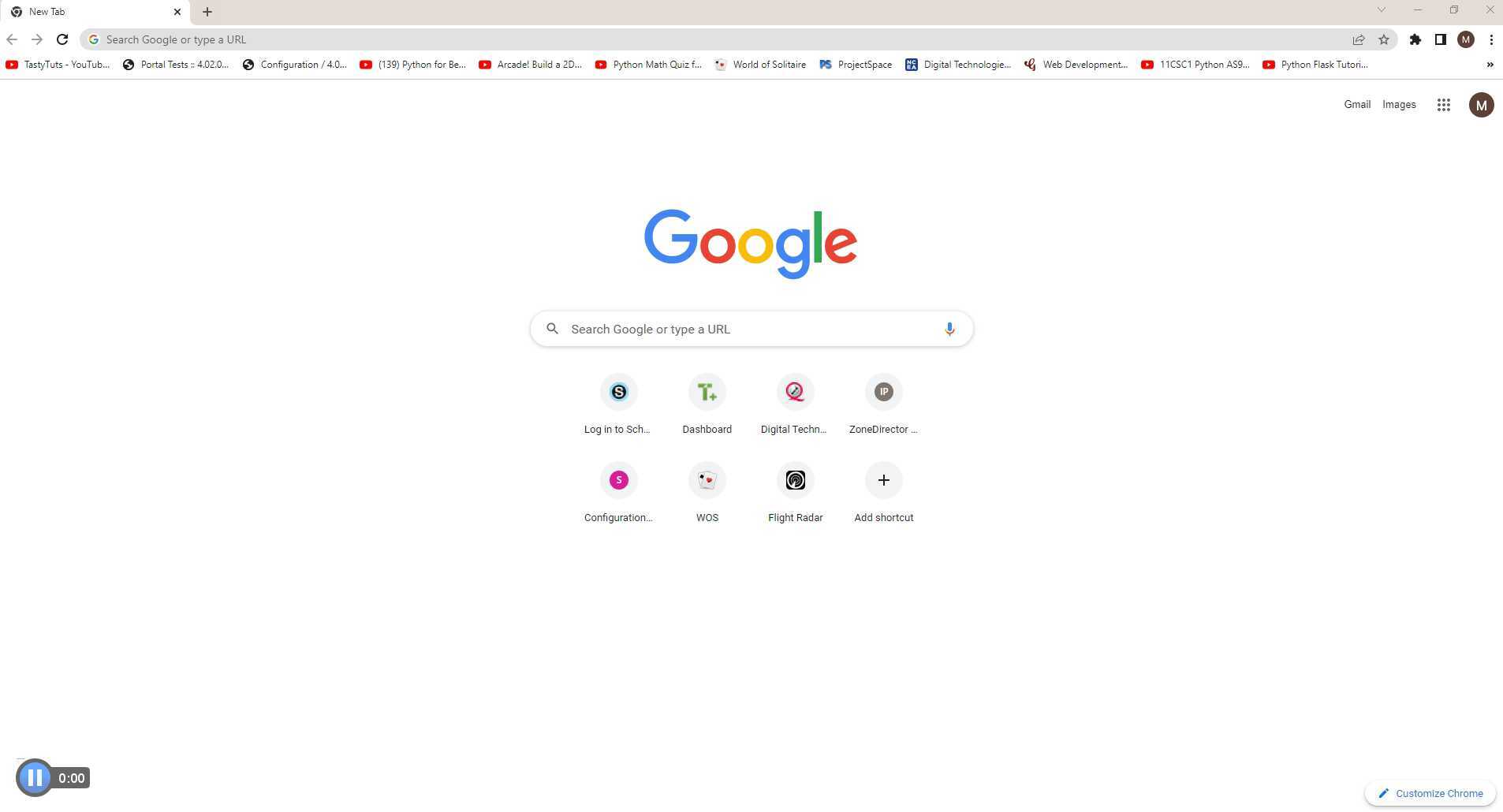 Backing up Chrome Bookmarks