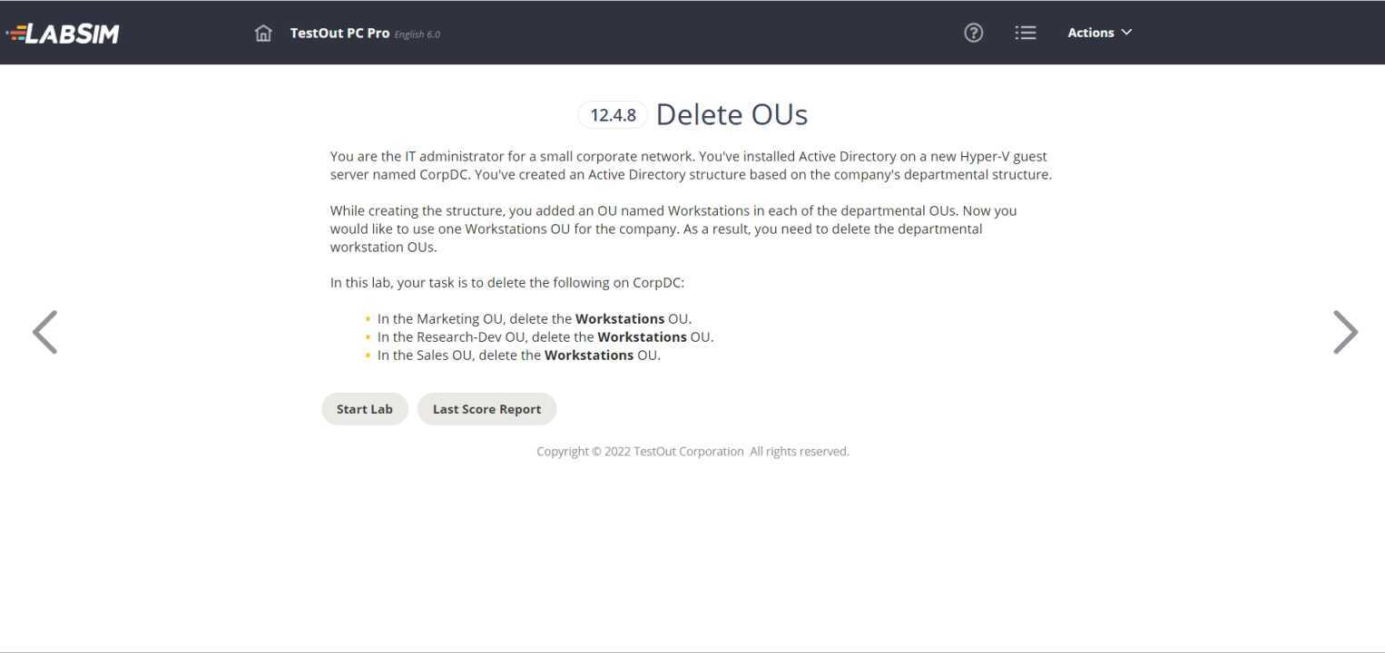 PC Pro Lab 12.04.08 Delete OUs