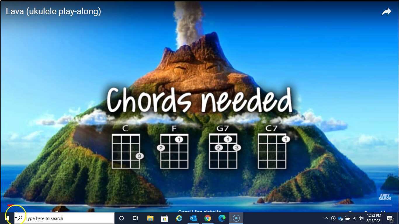 Lavaukulele play along