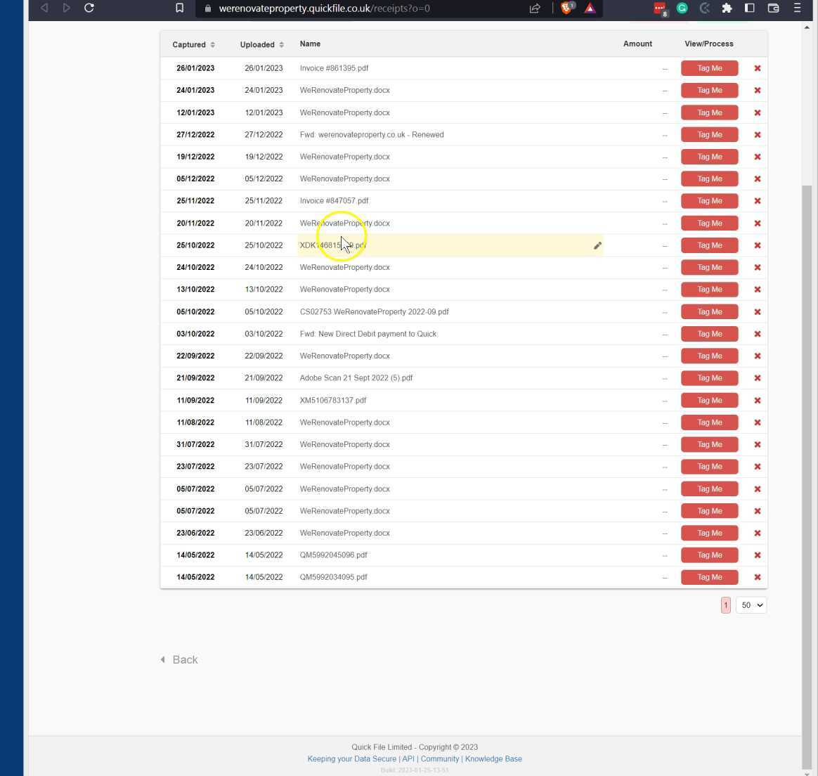 quickfile-tag-receipt-not-showing-preview