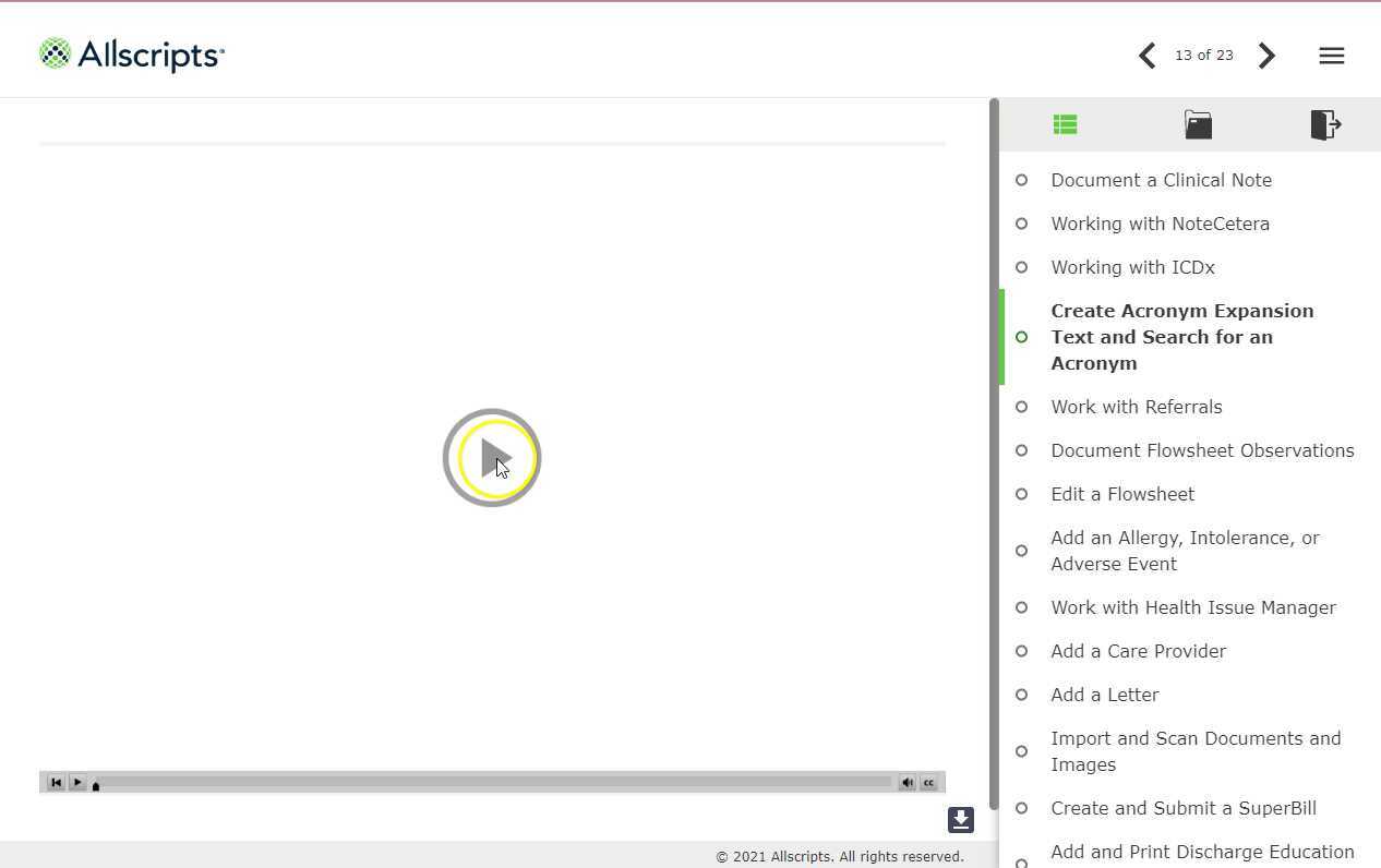 Acronym Expansion (Dot Phrase)