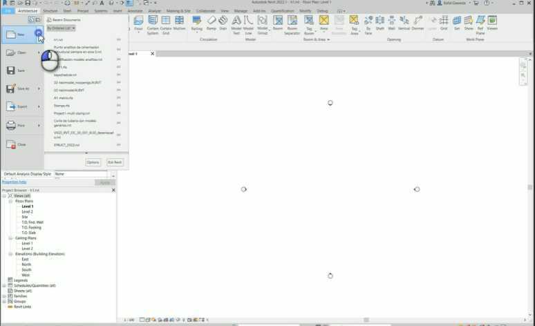 Drop down list by nested family