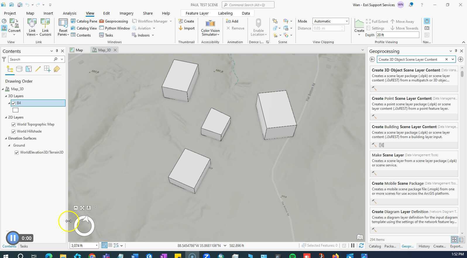 Publish Scene (Create 3D Object Scene Layer Content)