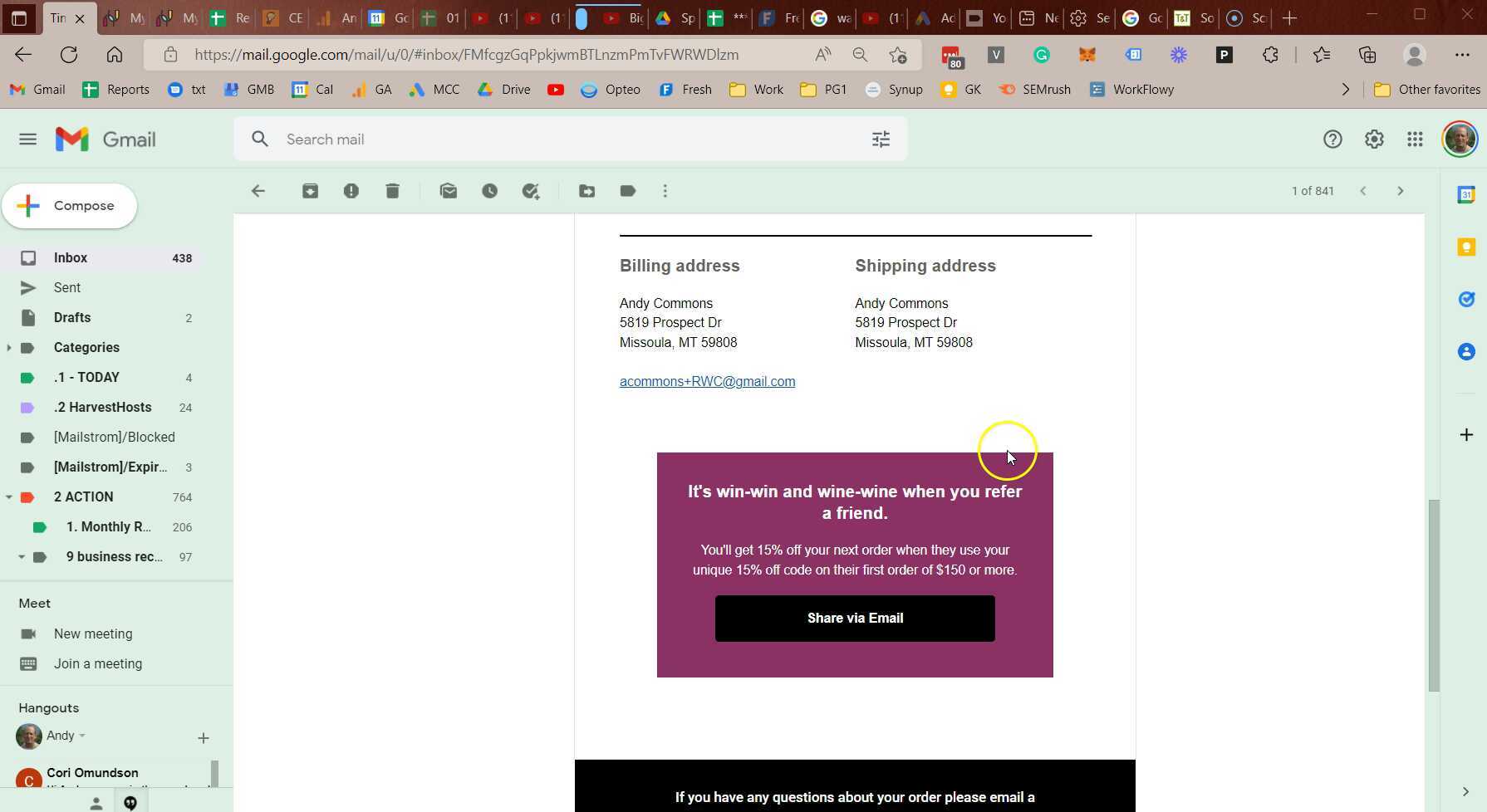 rising wines refer a friend