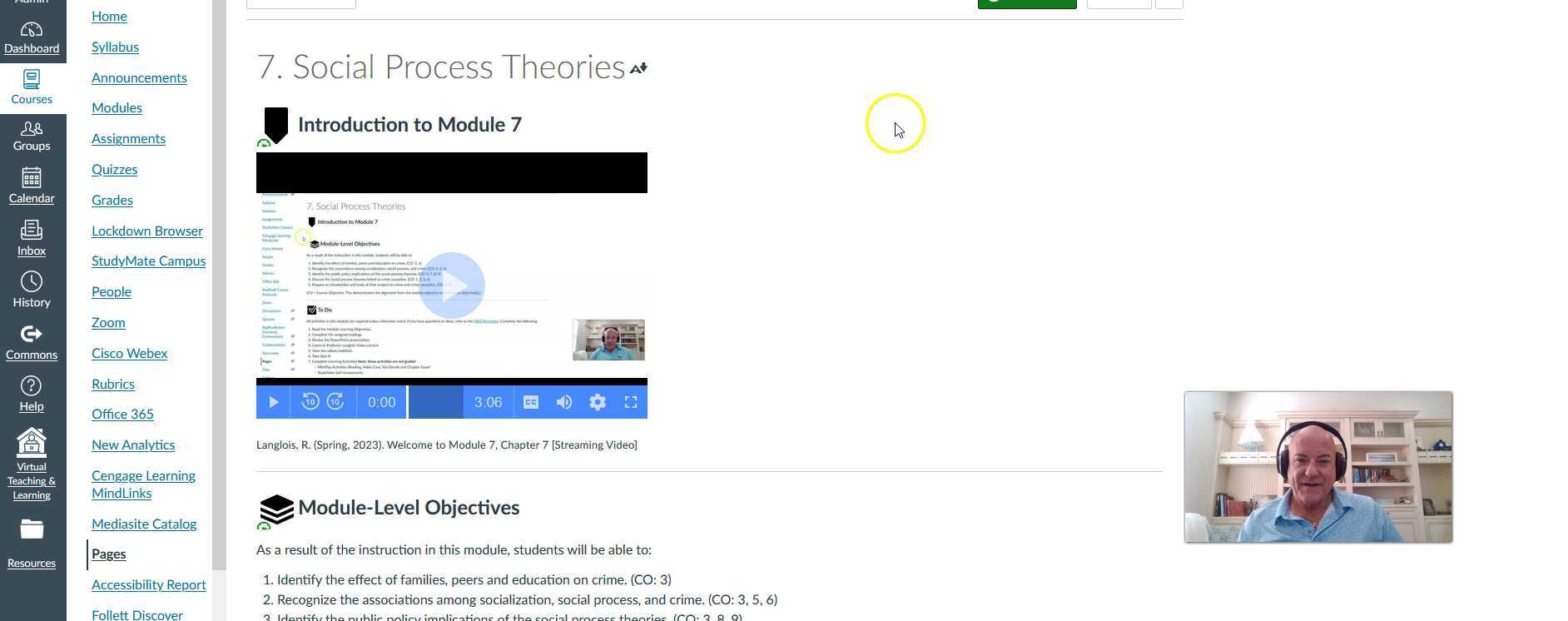 Welcome to Module 7, Chapter 7