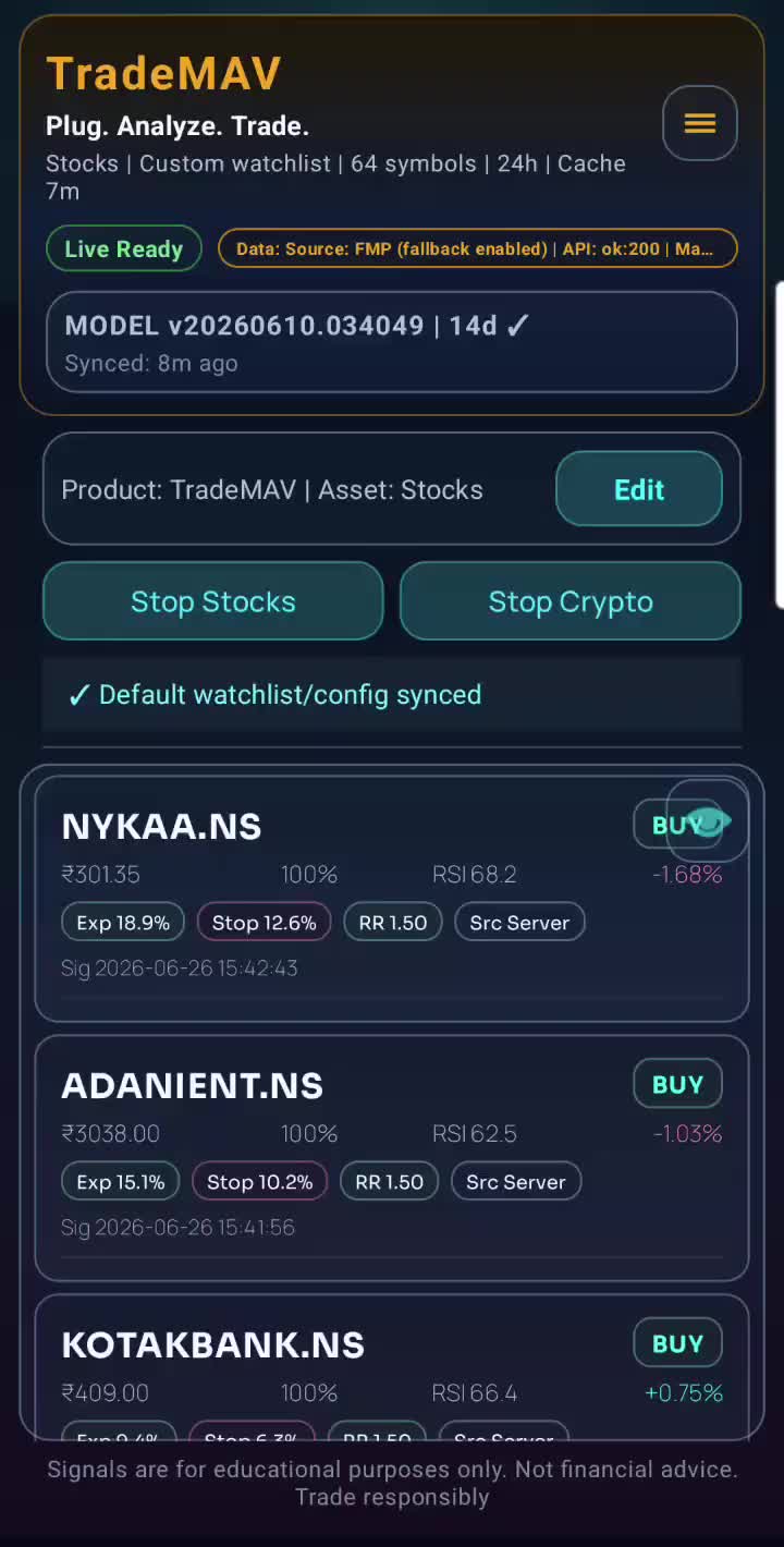 Toggle Stocks/Crypto/Forex