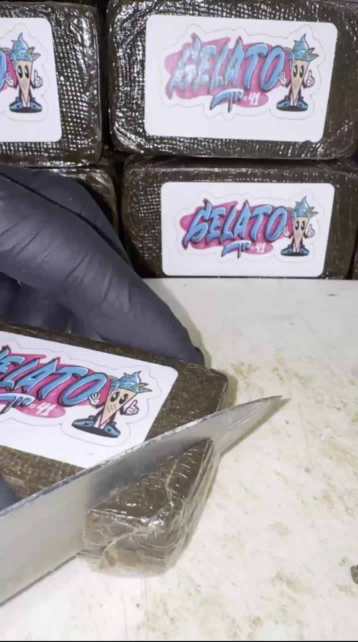 🇲🇦 PREMIUM DRY 3x FILTERED 🇲🇦  Format - 100g ⚖️ 🍫 Strain: Gelato 41 🍨