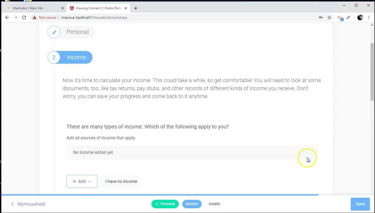 Housing Connect 2 Public Portal