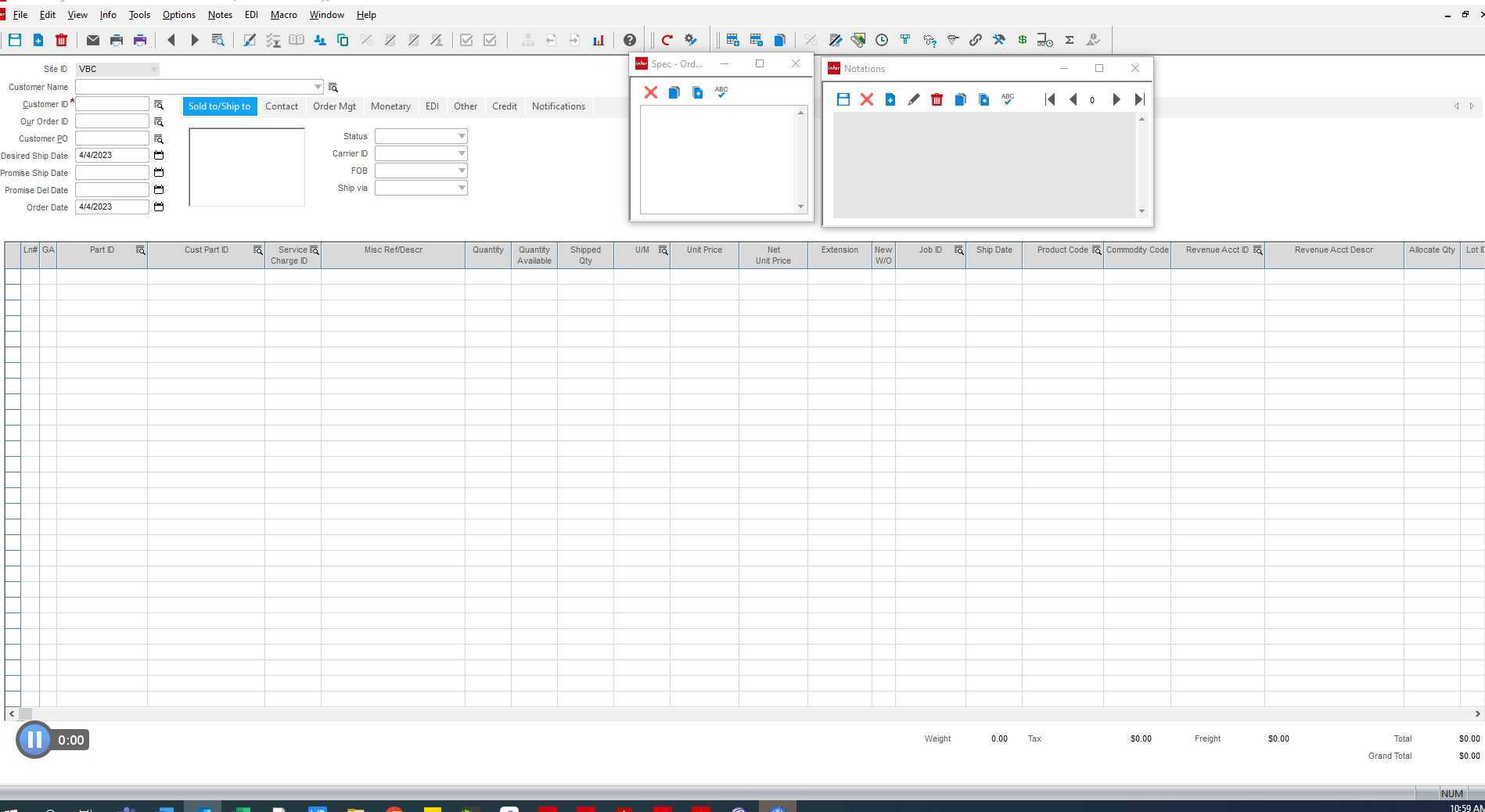 PROCESSING SOLAR COVER KM AND VMI