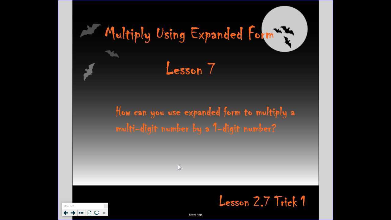 Chapter 2 Lesson 7 Trick 1