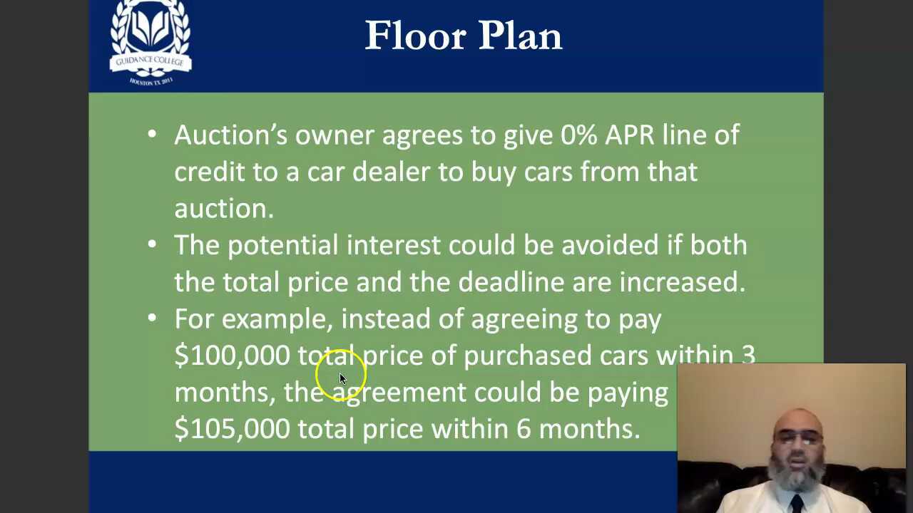 Edited 125 Floor plan for car dealers might be allowed