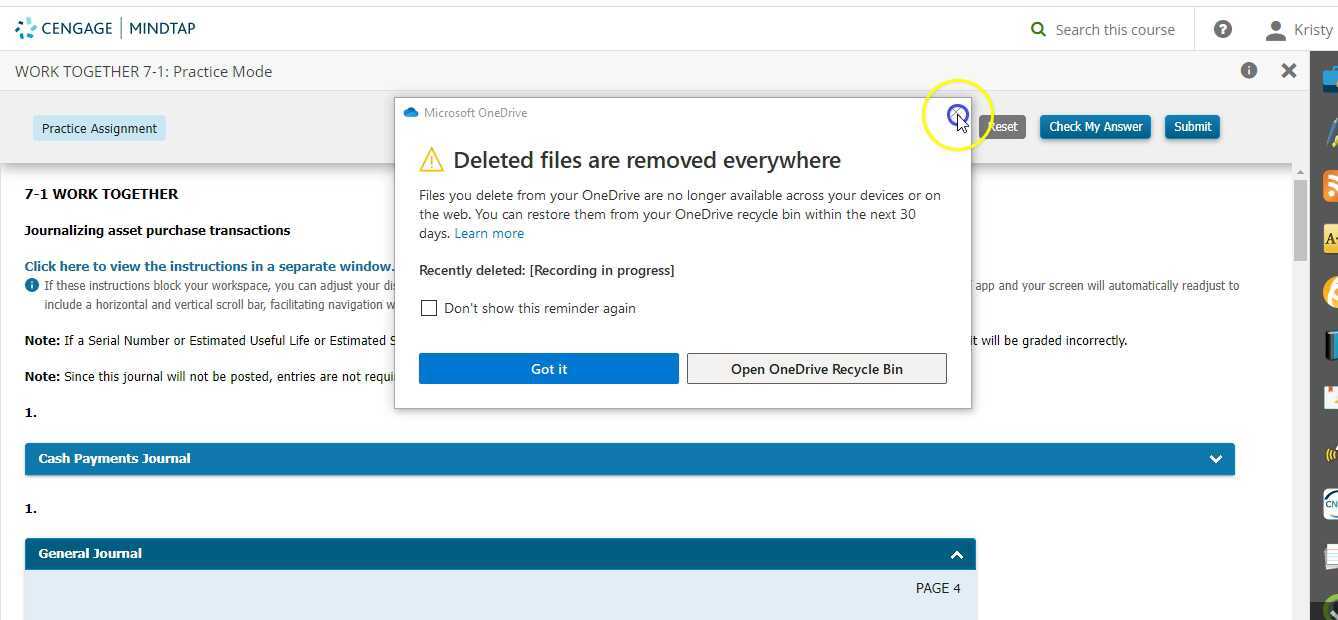 WT 7-1 Example Red Book