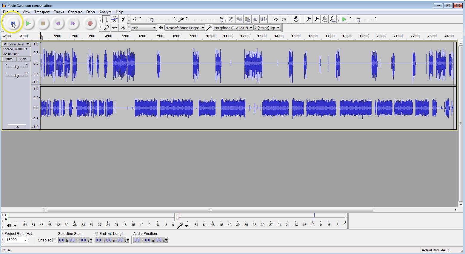 Tutorials for Audacity Beginner 3 Label names, mute, solo, gain