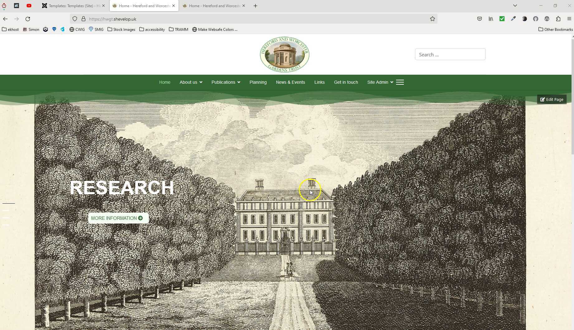 Update button links (page builder)