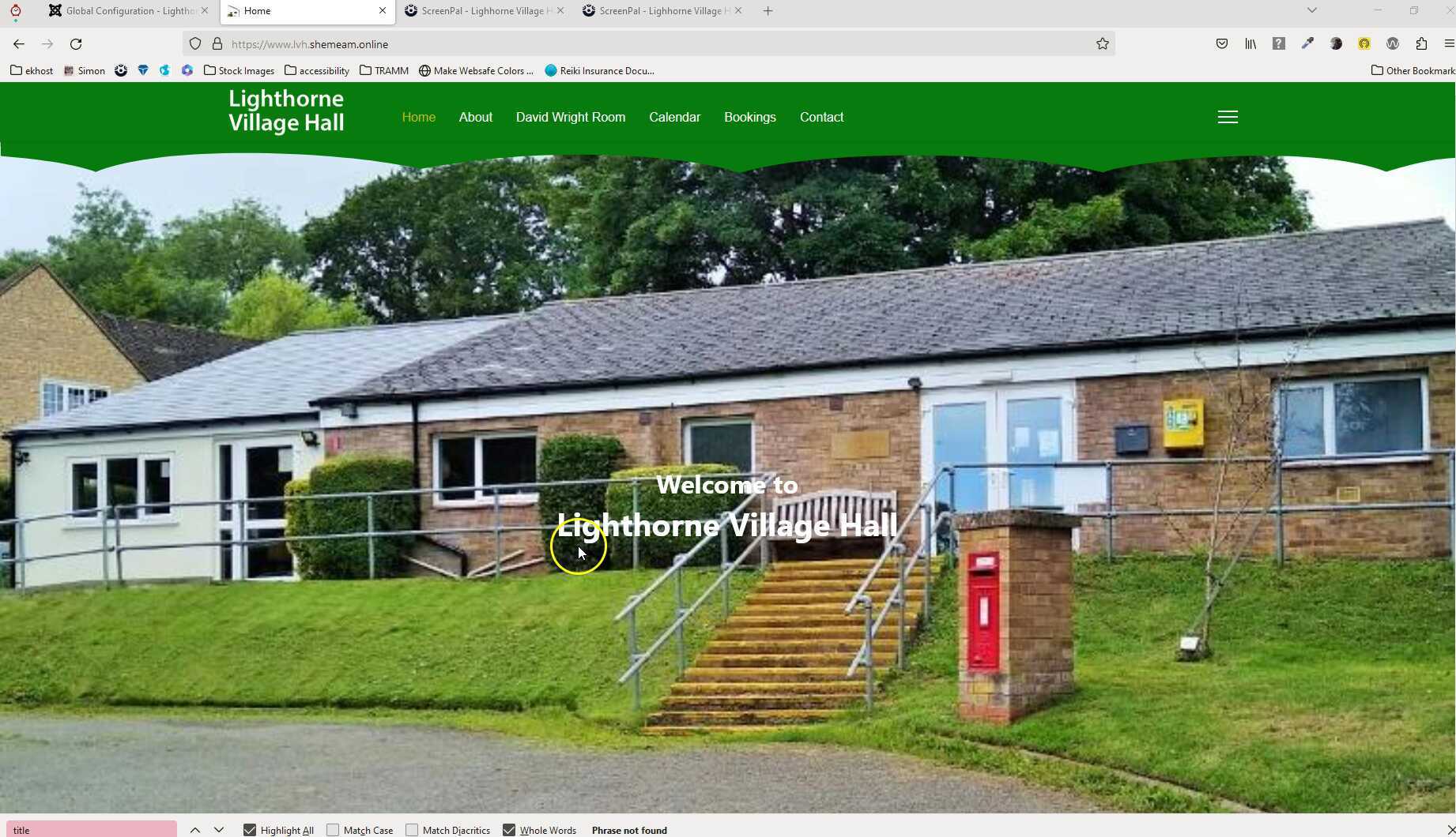 Add event poster to home (LHVH)