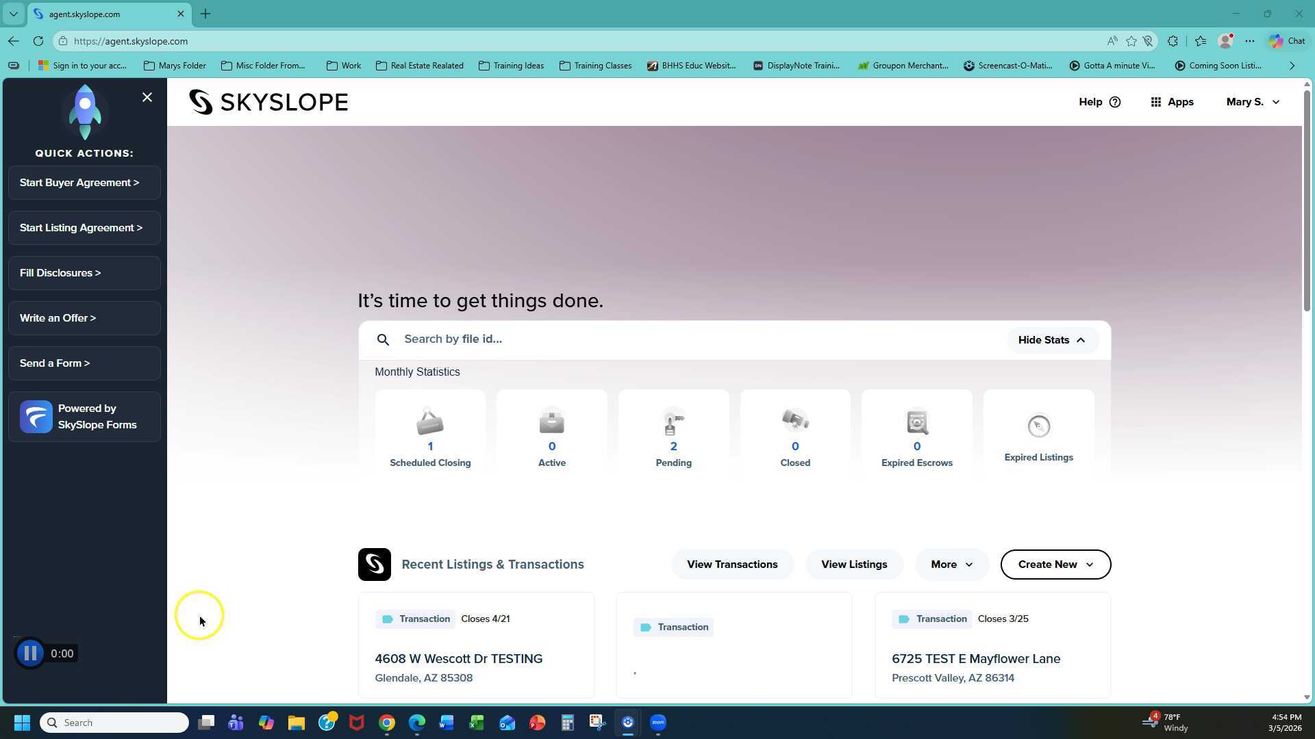 Ways to Upload Documents to a Transaction