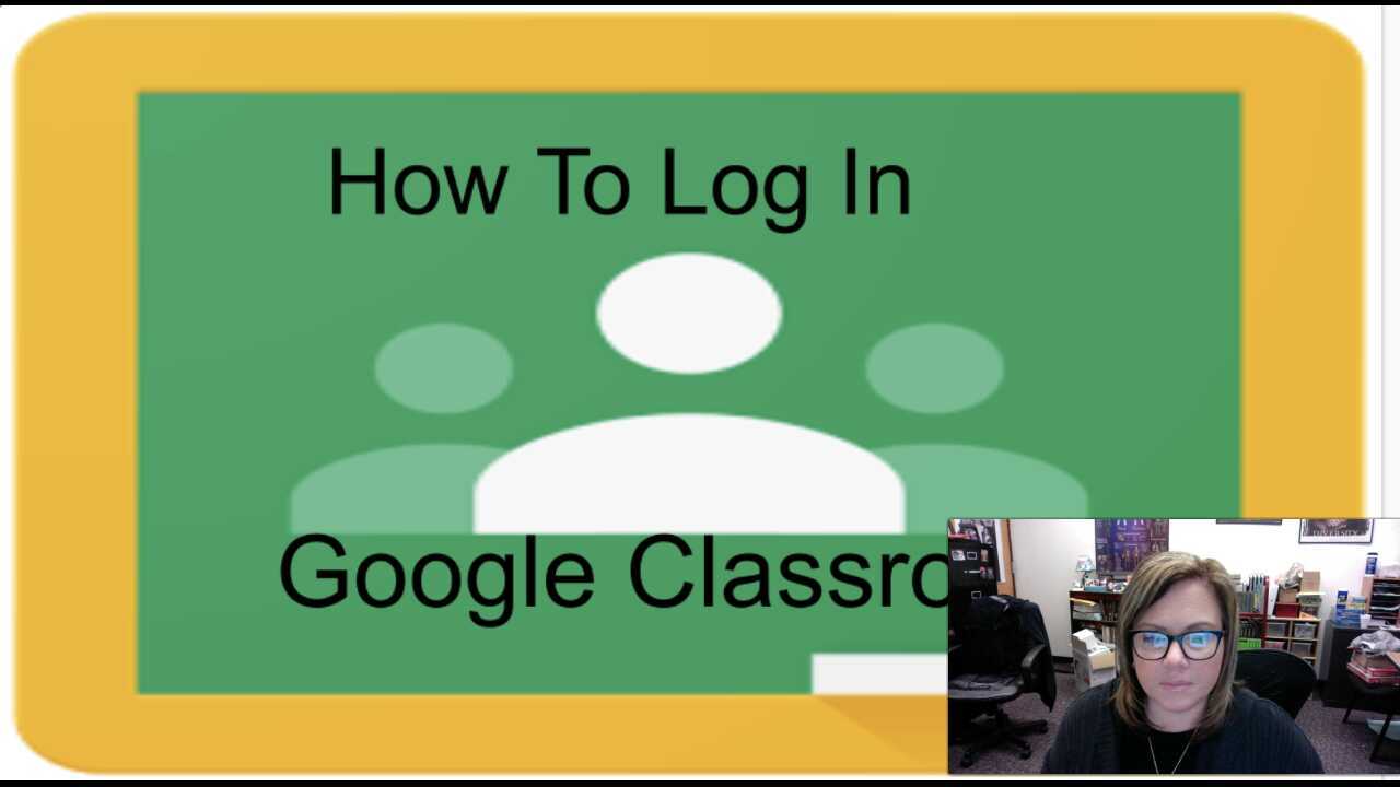 google classroom log in