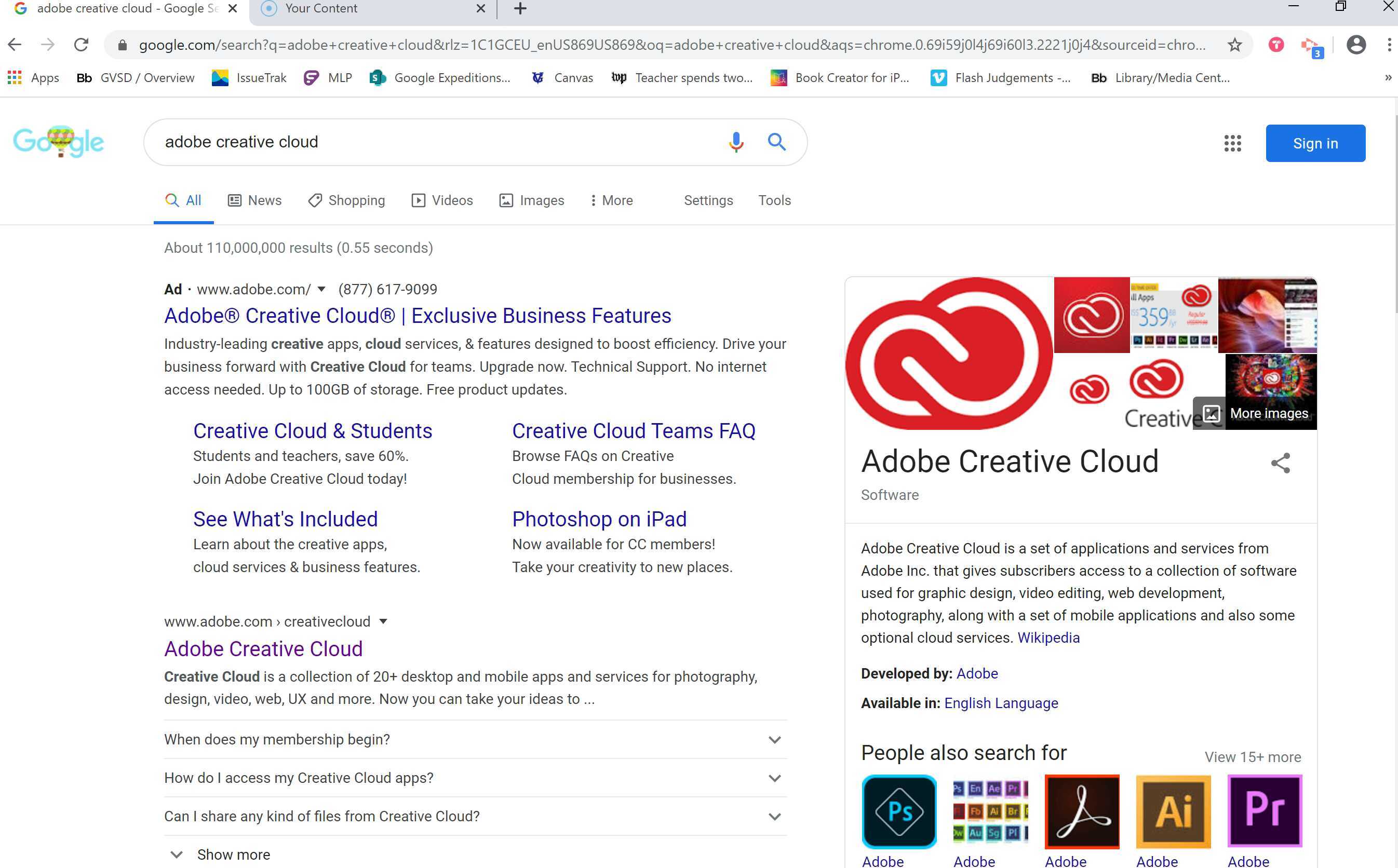 adobe cloud download trial