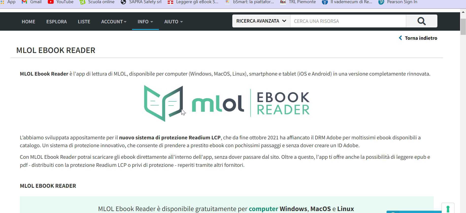 Mlol ebook reader per PC