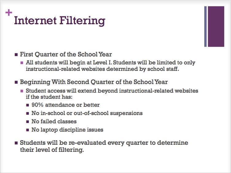 types of internet filtering software