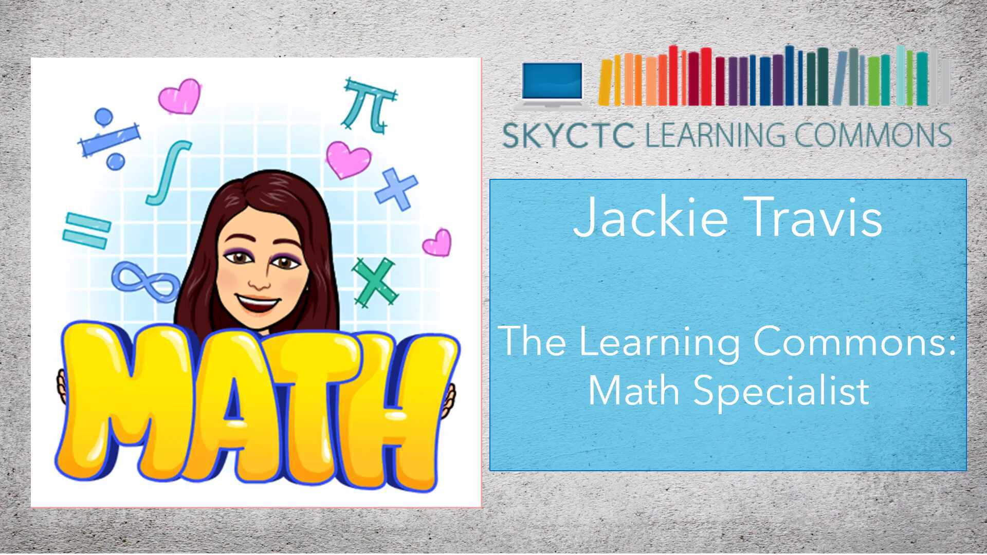 Math Specialist Introduction Summer 2023