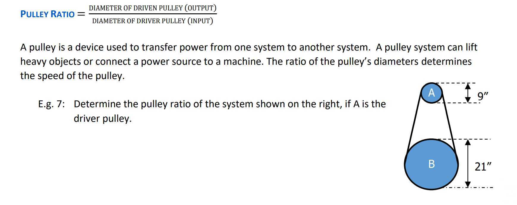 CMTR 13d_05 Eg 7 Pulley Ratio; Eg 8 Material Stress