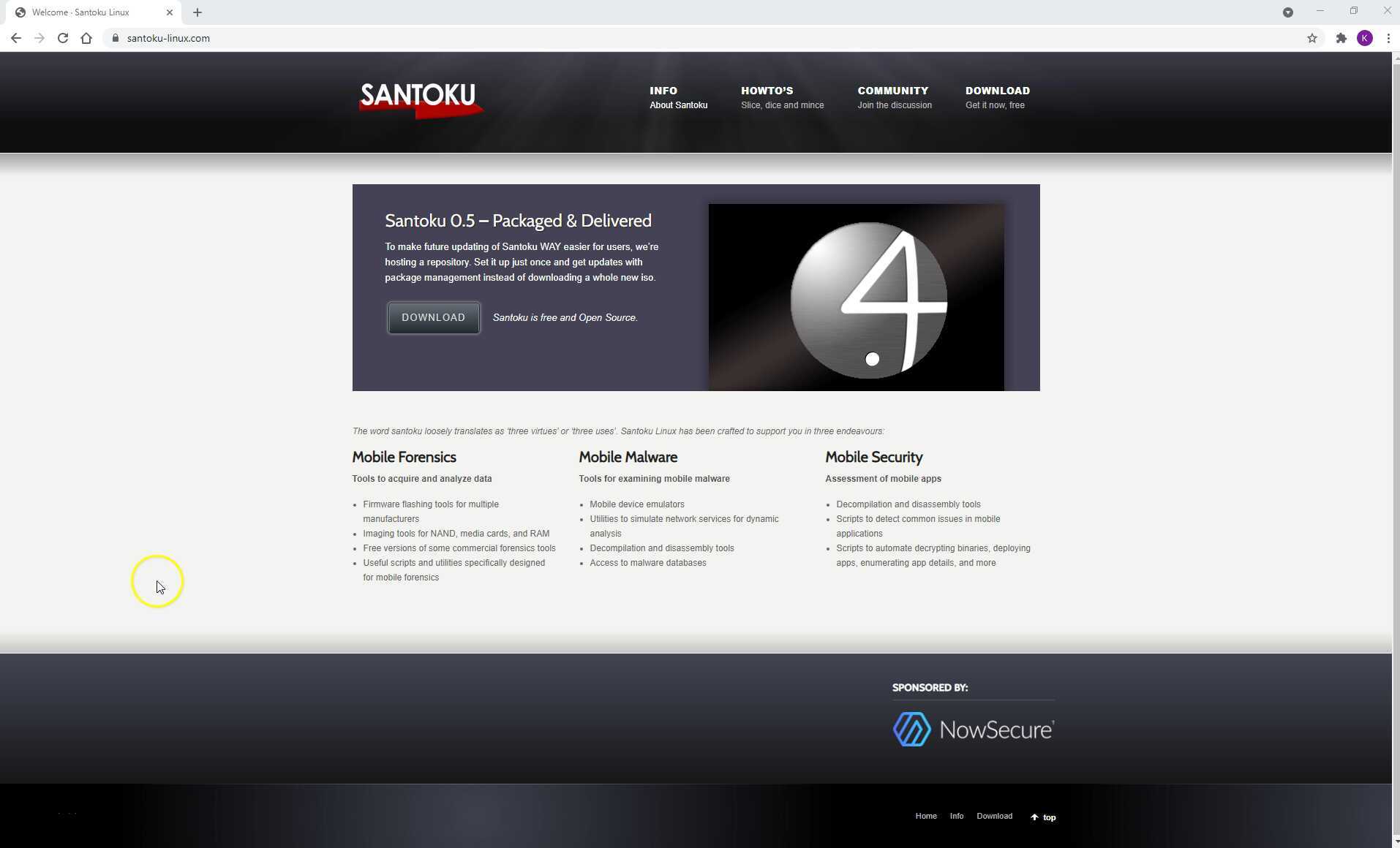 Downloading and Installing Santoku