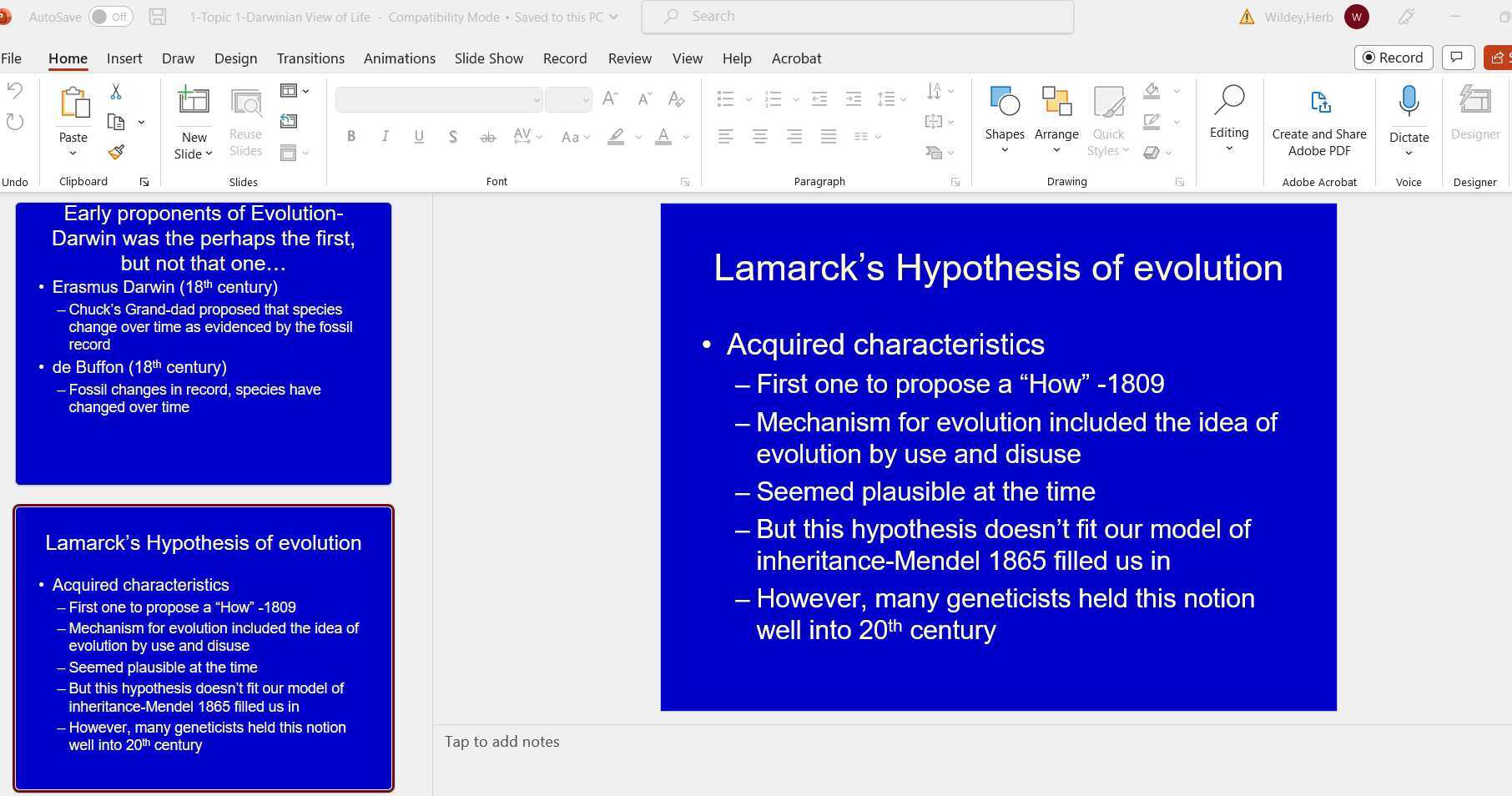 BIO 182 Lecture 1-23-23