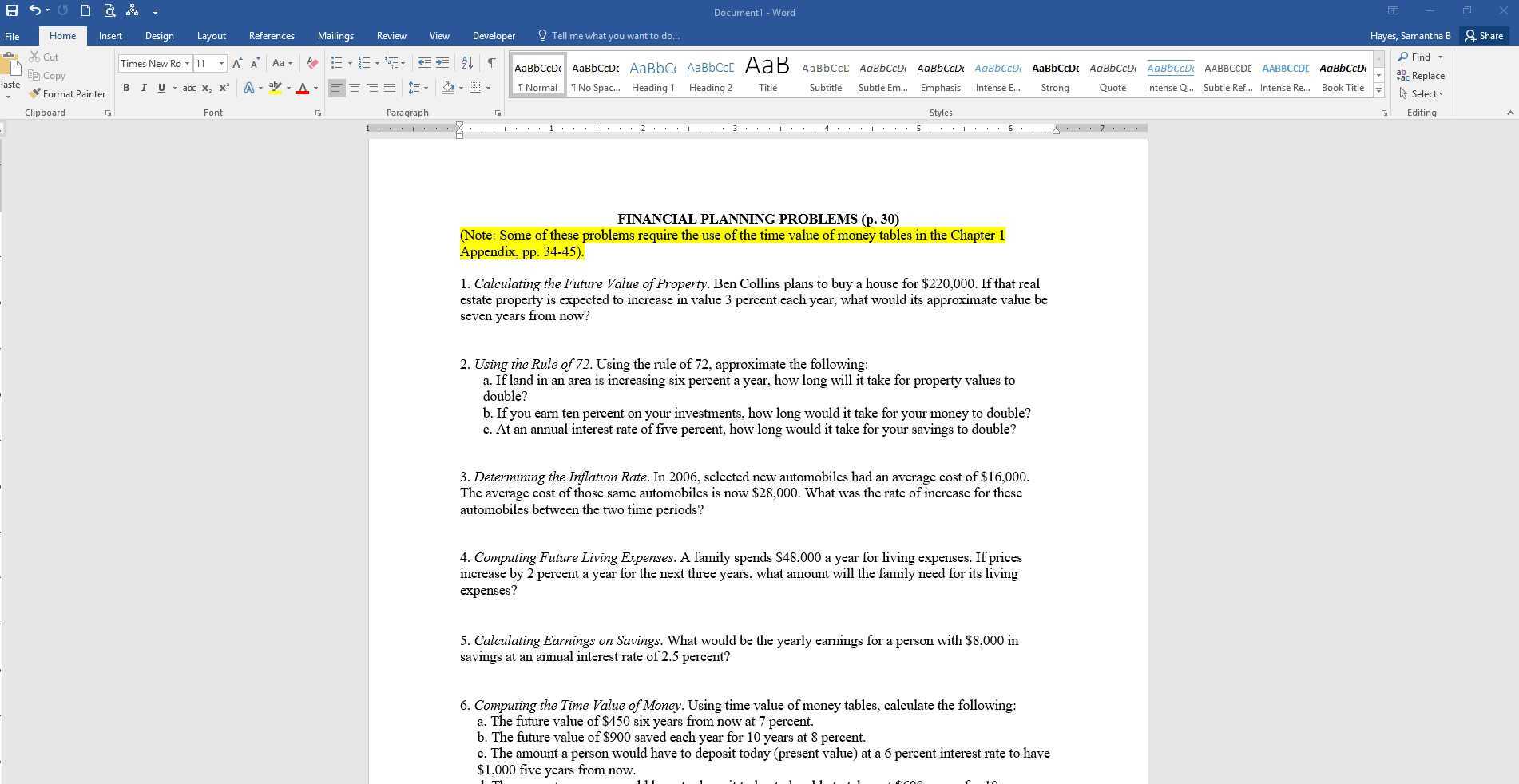 PF Ch 1