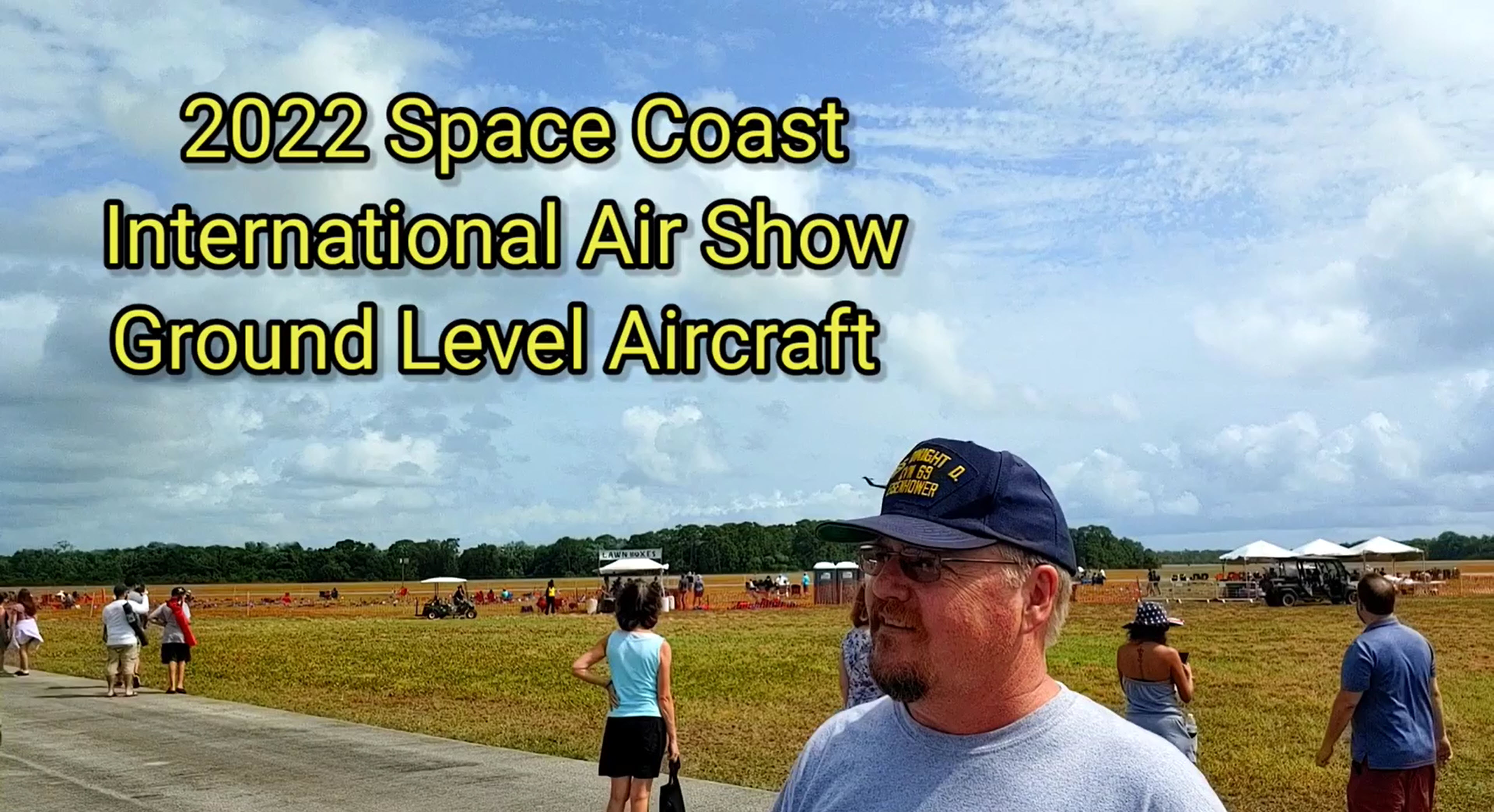 Space Coast Air Show Ground Video