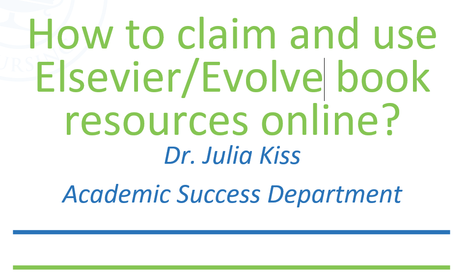 evolve elsevier case study answers