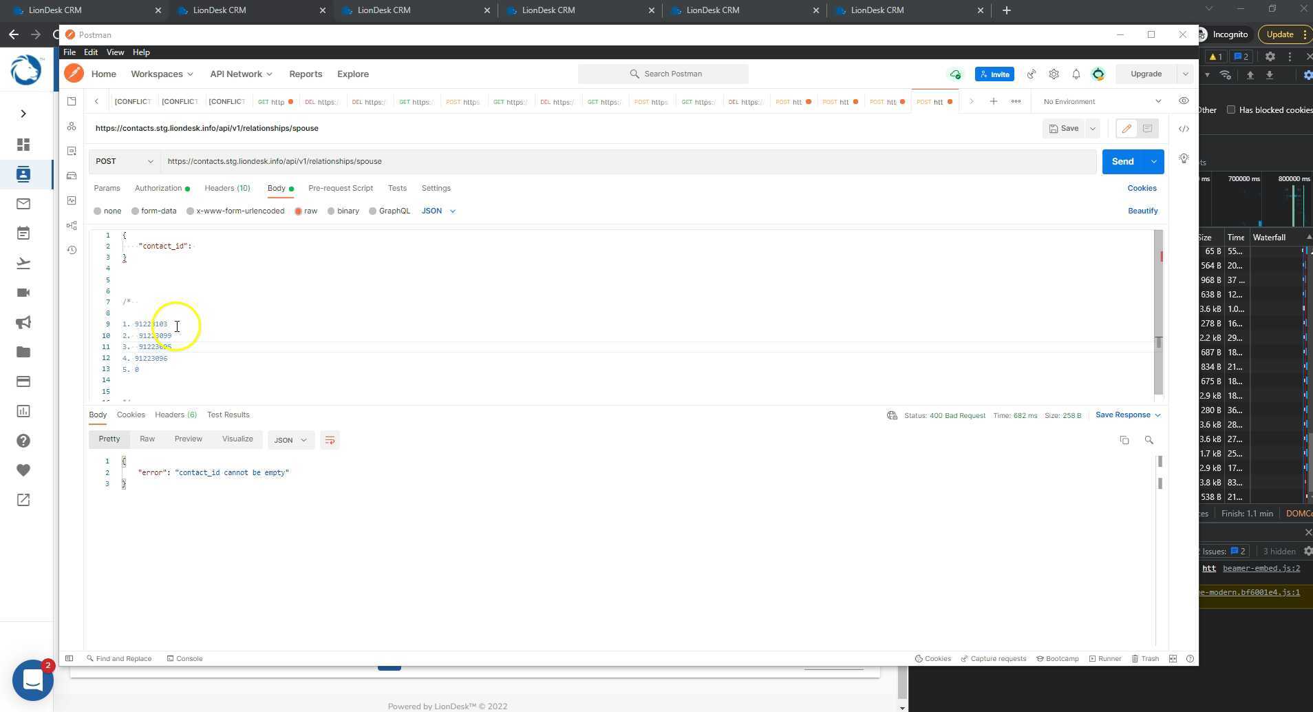 STG Backend Create endpoint that creates a new contact based on the spouse's data from a contact