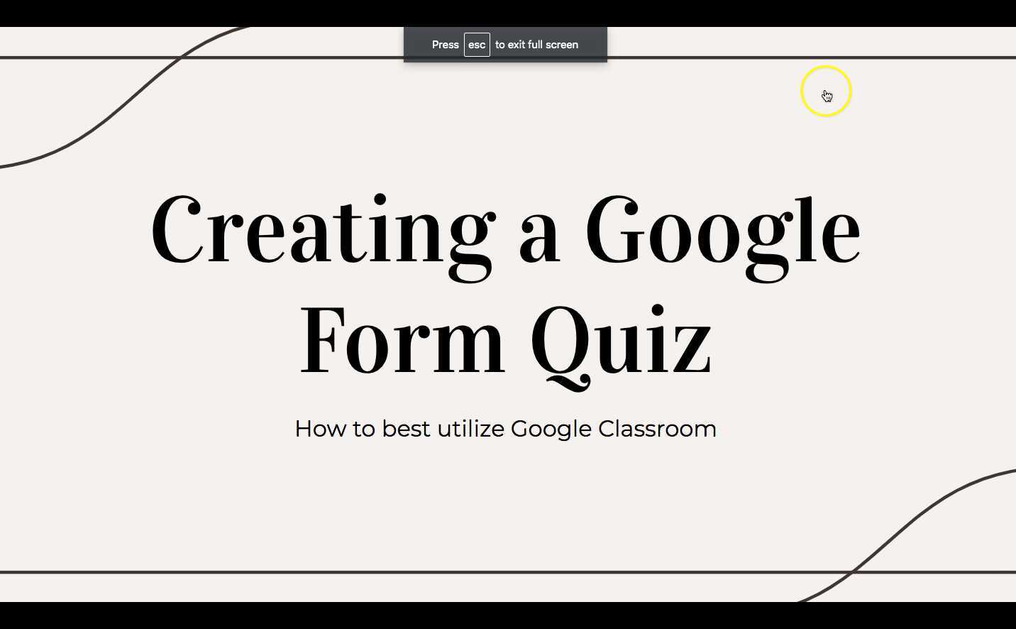 Creating a Google Form Quiz