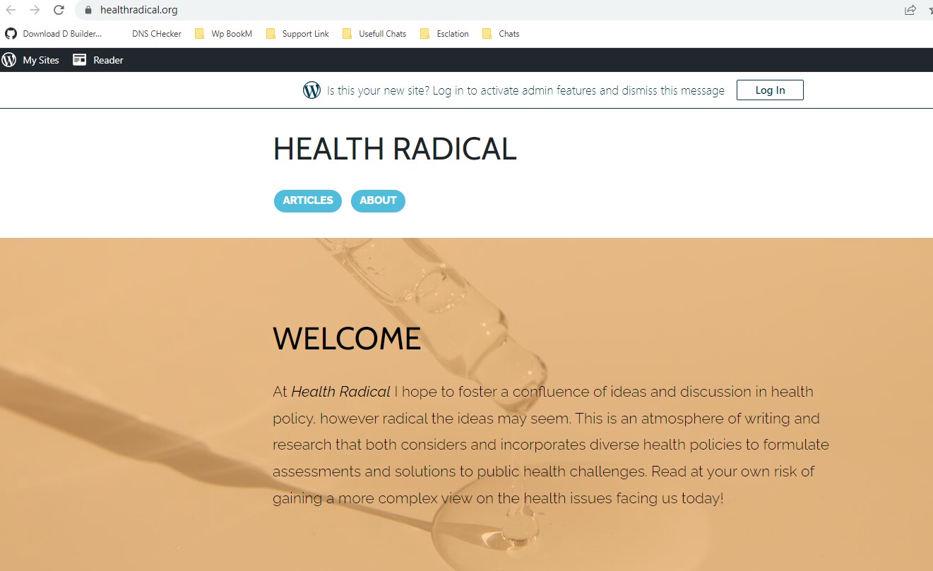 Snip - Health Radical - Google Chrome