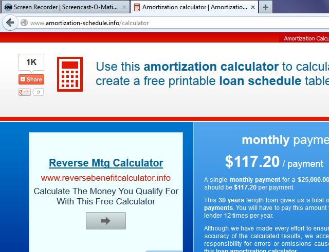 mortgage calculator interest