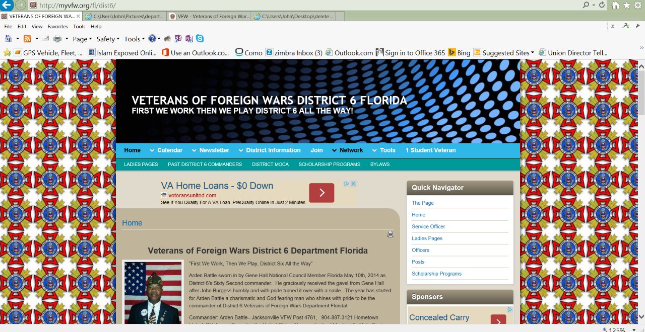 Why login to National VFW