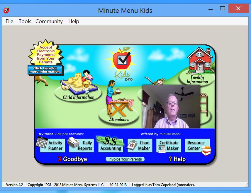Minute Menu Kids Pro Expenses