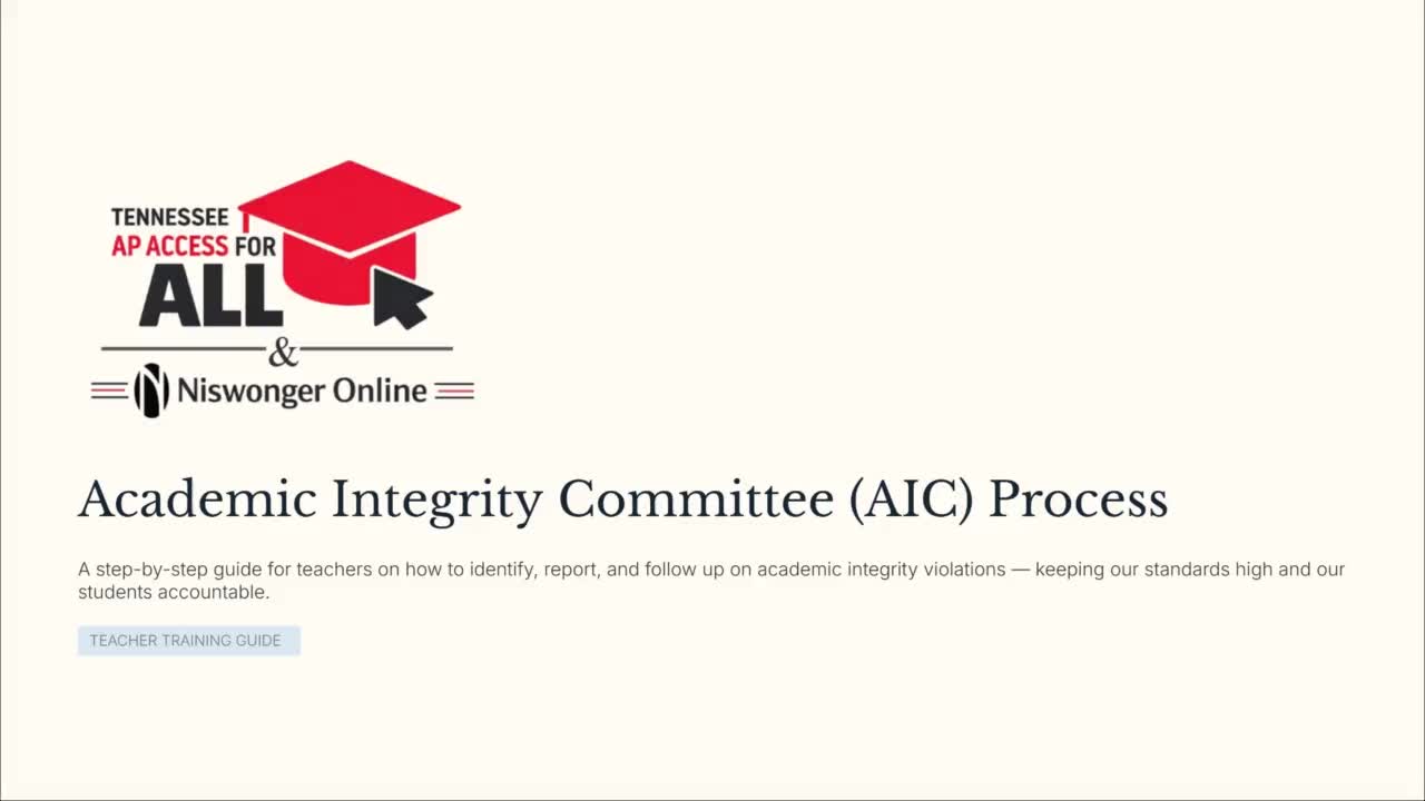 TII Teacher Training & AIC