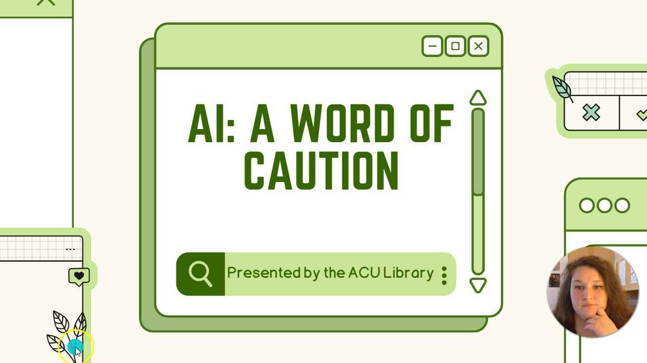 AI: A Word of Caution
