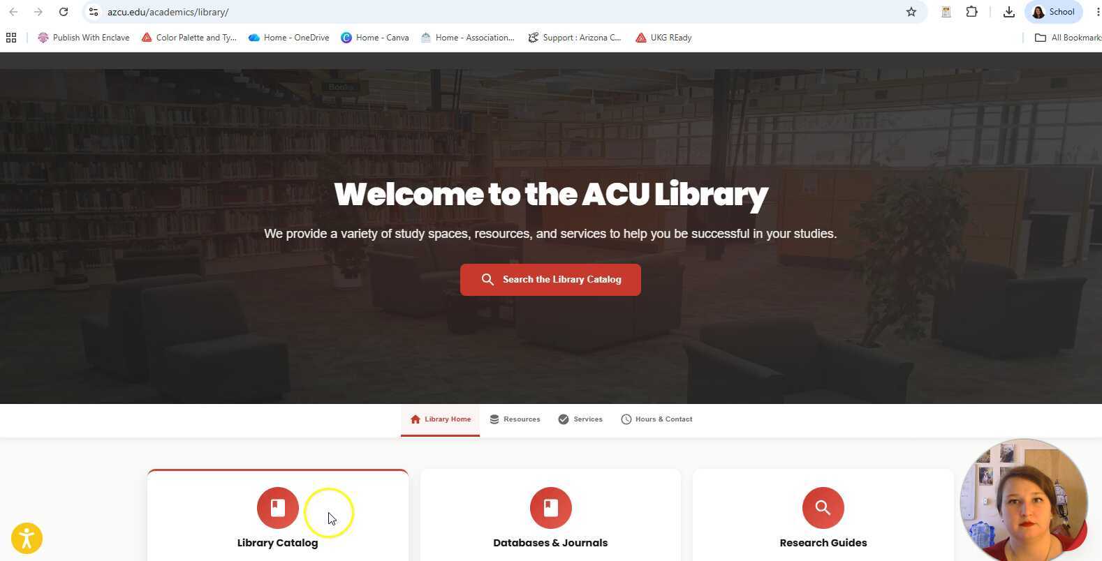 ACU Library Website Orientation Fall 2026