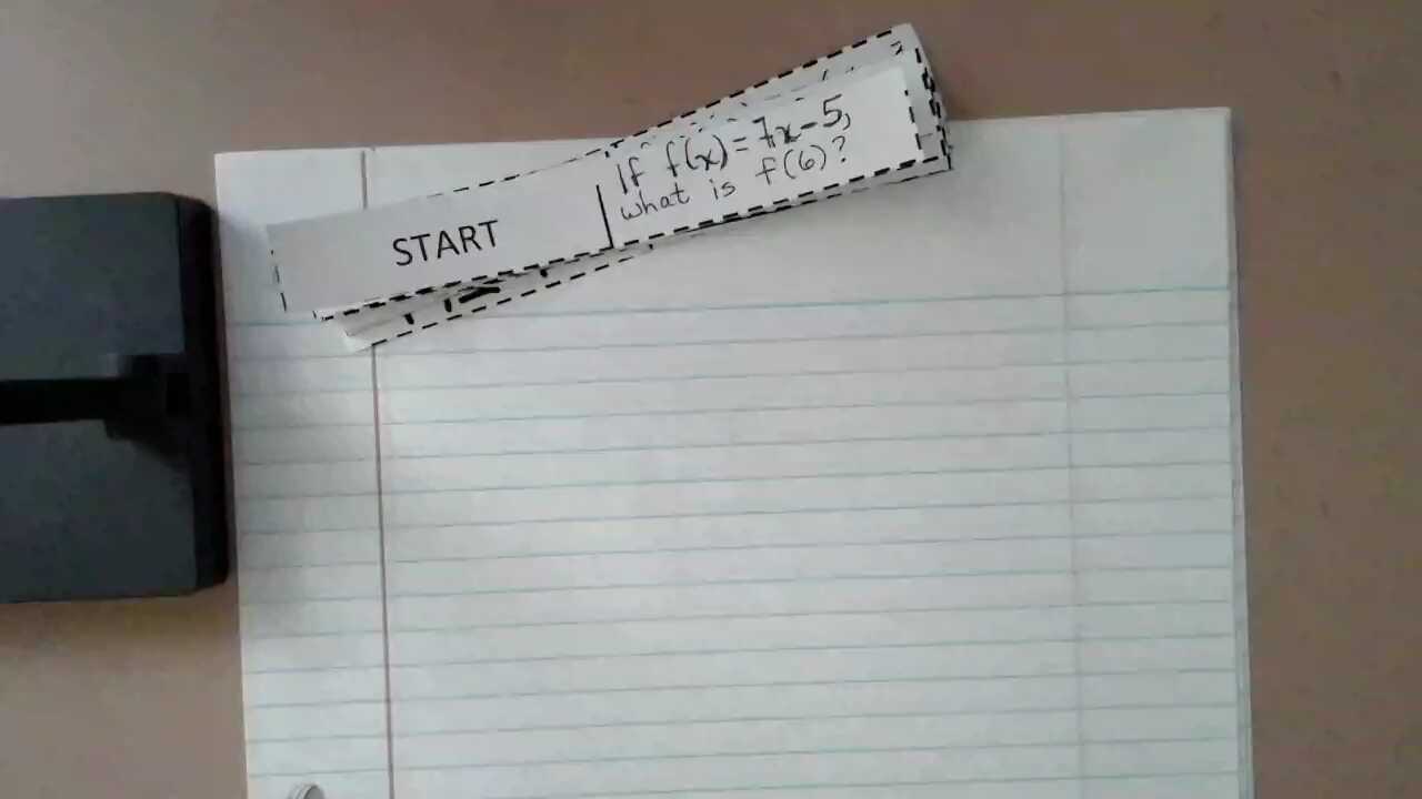 LDME Unit 4 Lesson 4 Evaluating Functions Dominoes Instructions