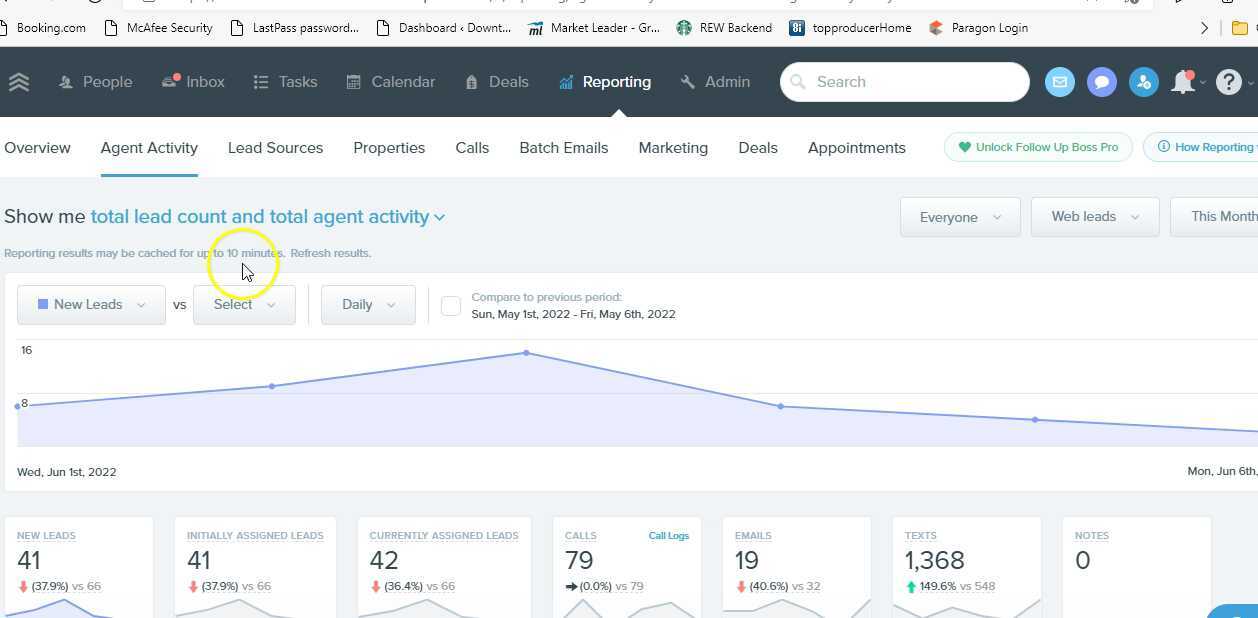 follow up boss tracking