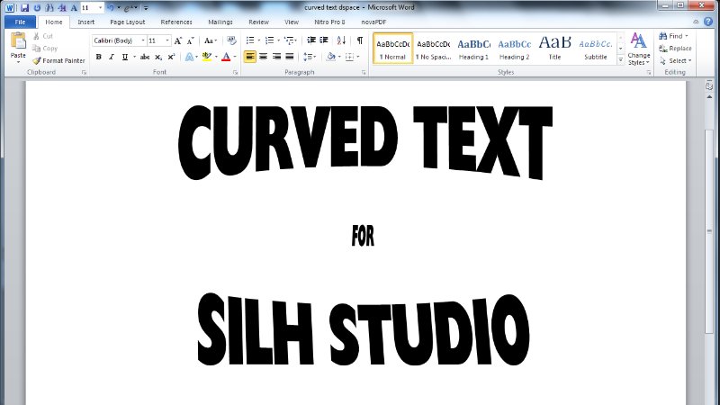 Download Word Art to SVG for Silhouette Studio Designer Edition