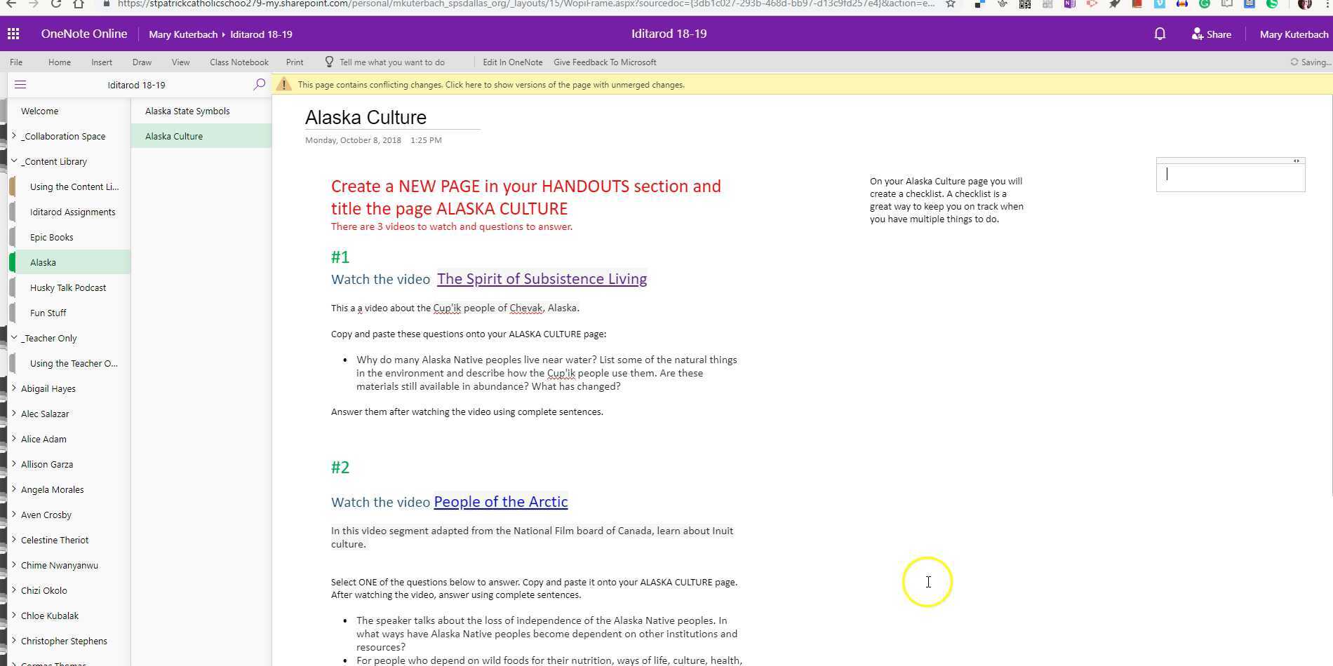 to do list for onenote